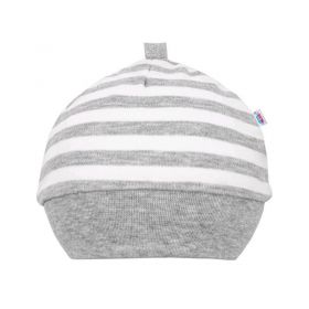 Kojenecká bavlněná čepička New Baby Zebra exclusive Bílá