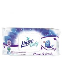 Vlhčené ubrousky Linteo Baby 80 ks Pure and fresh