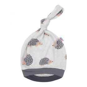 Kojenecká čepička New Baby Ježek Šedá