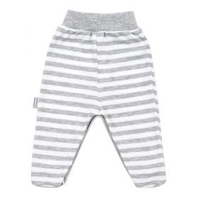 Kojenecké bavlněné polodupačky New Baby Zebra exclusive Bílá