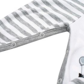 Kojenecké bavlněné polodupačky New Baby Zebra exclusive Bílá