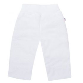 Luxusní dětské zimní tepláčky New Baby Snowy collection Bílá