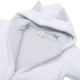Luxusní dětský zimní kabátek s kapucí New Baby Snowy collection Bílá