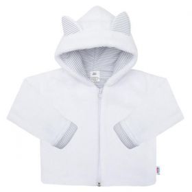 Luxusní dětský zimní kabátek s kapucí New Baby Snowy collection Bílá | 68 (4-6m), 74 (6-9m), 80 (9-12m)