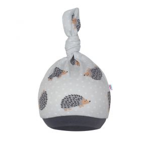 Kojenecká čepička New Baby Ježek Šedá