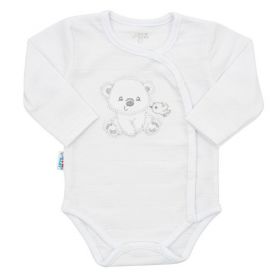 Kojenecká soupravička do porodnice New Baby Sweet Bear bílá