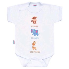 Body s potiskem New Baby ...Krásný Den Dle obrázku