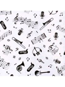 Kojenecké bavlněné dupačky New Baby Music Bílá