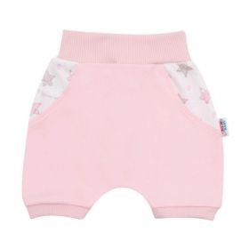 3-dílná letní bavlněná souprava New Baby Perfect Summer růžová