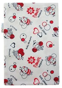 ESITO Žínka bavlna úplet Jersey obláček šedá 19x14 cm