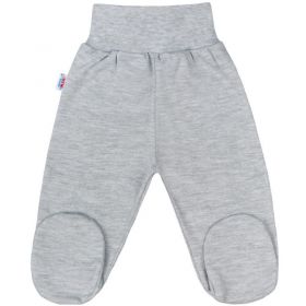 Kojenecké polodupačky New Baby Classic II šedé Šedá
