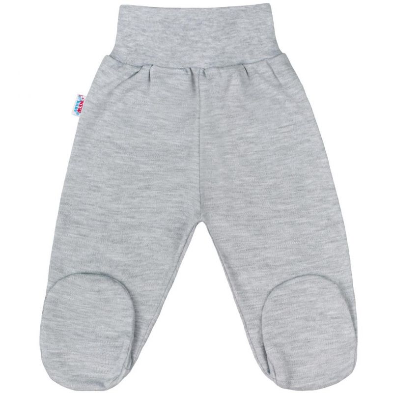 Kojenecké polodupačky New Baby Classic II šedé Šedá