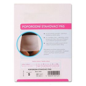 Poporodní stahovací pás – S Bílá