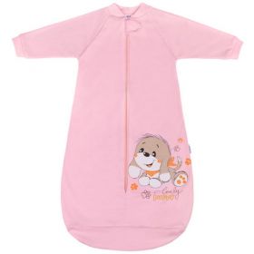 Kojenecký spací pytel New Baby pejsek růžový | 62 (3-6m), 86 (12-18m)