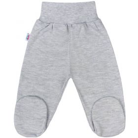 Kojenecké polodupačky New Baby Classic II šedé Šedá