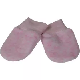 ESITO Rukavice plyš melír růžová melír 56