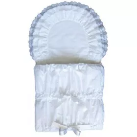 ESITO Zavinovačka klasická madeira 3 kanýry bílá 112x38 cm