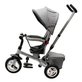 Dětská tříkolka Baby Mix 3v1 TYPHOON 360° bordó