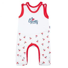 Kojenecké bavlněné dupačky New Baby Cherry Červená | 80 (9-12m), 86 (12-18m)