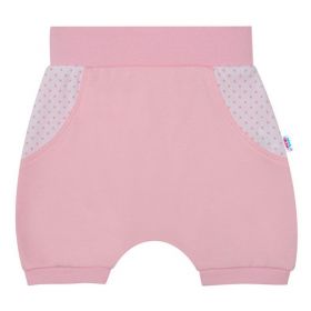 3-dílná letní bavlněná souprava New Baby Perfect Summer světle růžová