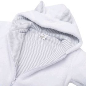Luxusní dětský zimní kabátek s kapucí New Baby Snowy collection Bílá