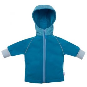 Softshellová kojenecká bundička New Baby modrá | 74 (6-9m), 98 (2-3r)