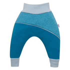 Softshellové kojenecké kalhoty New Baby modré | 68 (4-6m)