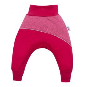 Softshellové kojenecké kalhoty New Baby růžové | 68 (4-6m), 98 (2-3r)
