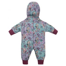 Softshellový kojenecký overal New Baby Mořské panny Růžová