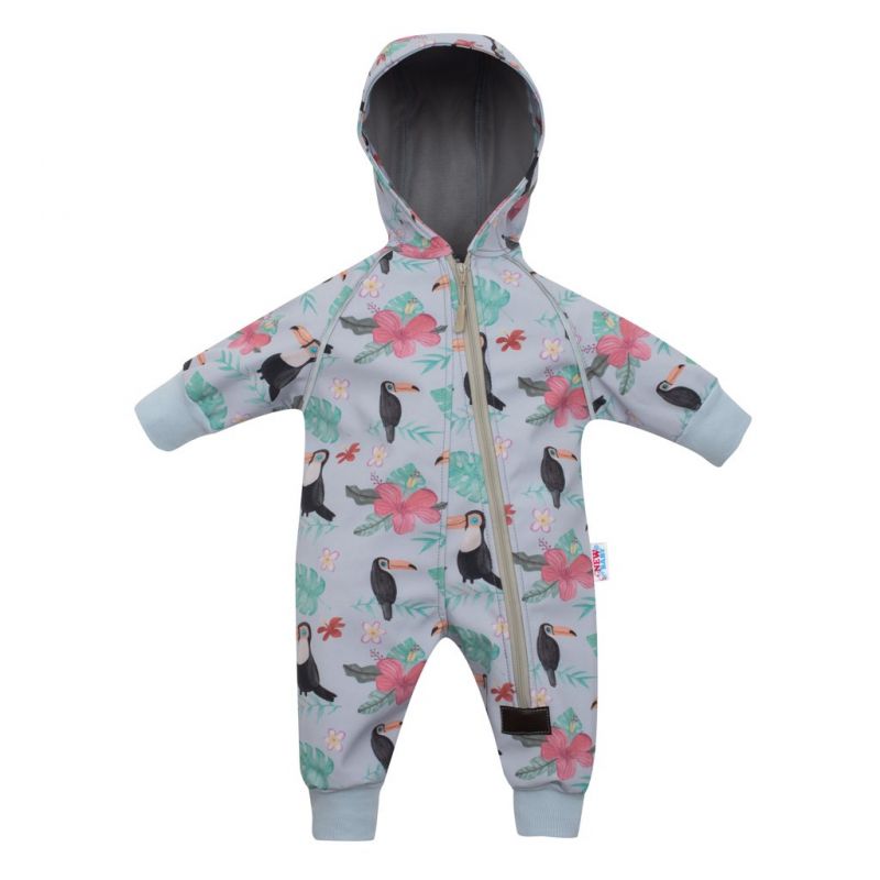 Softshellový kojenecký overal New Baby Tukan Dle obrázku