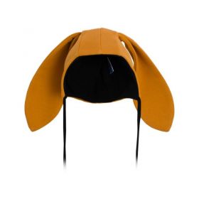 Kojenecká bavlněná čepička s oušky New Baby Favorite hnědá | 62 (3-6m), 68 (4-6m), 80 (9-12m), 86 (12-18m)