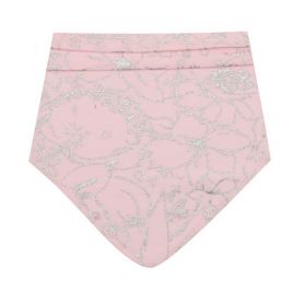 Kojenecký bavlněný šátek na krk New Baby NUNU růžový M | M