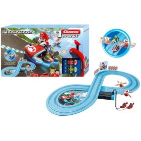 Autodráha Carrera FIRST Nintendo Mario Kart™- Mario and Yoshi 2,4m MILLY MALLY