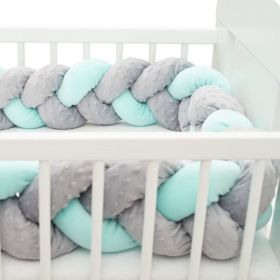 Mantinel do postýlky cop Belisima zamat blankytně modrý