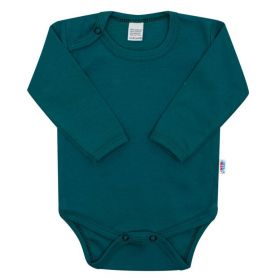 Kojenecké body New Baby Classic II petrolejové Zelená | 62 (3-6m), 68 (4-6m), 80 (9-12m), 86 (12-18m)