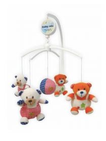 Kolotoč nad postýlku Baby Mix Medvídci