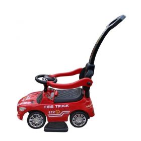 Dětské odrážedlo se zvukem Baby Mix HASIČI červené