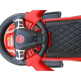 Dětské odrážedlo se zvukem Baby Mix HASIČI červené