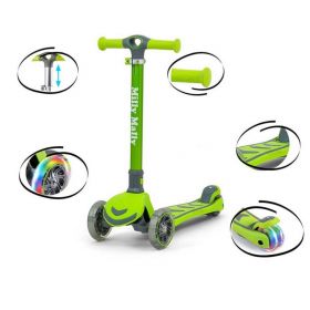 Dětská koloběžka Milly Mally Scooter Boogie zelená