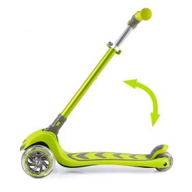 Dětská koloběžka Milly Mally Scooter Boogie zelená
