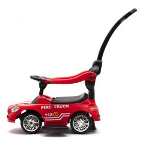 Dětské odrážedlo se zvukem Baby Mix HASIČI červené