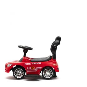 Dětské odrážedlo se zvukem Baby Mix HASIČI červené