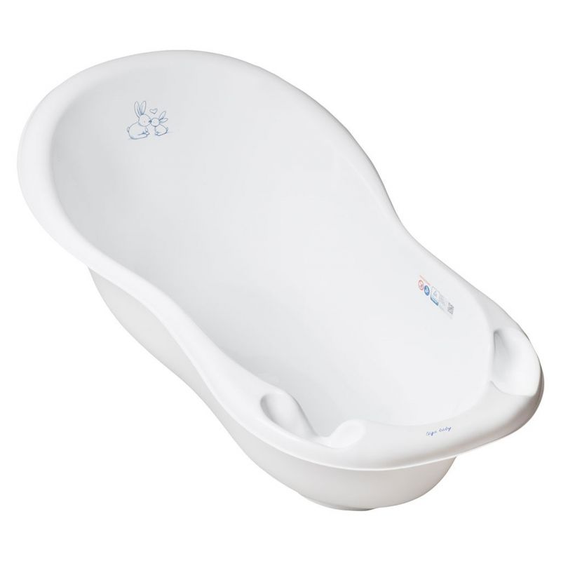 Anatomická vanička s výpustí 102 cm LUX Bunny bílá TEGA