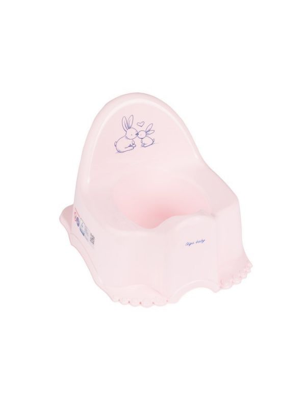 Hrající dětský nočník Bunny růžový TEGA