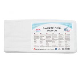 Bavlněné pleny NEW BABY 80x80 cm PREMIUM 10 ks