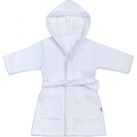 Dětský župan New Baby Sovičky bílý