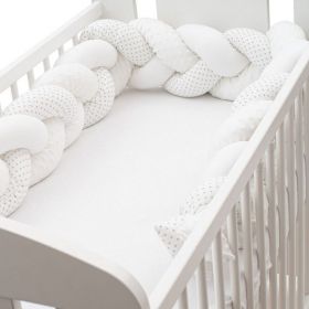 Ochranný mantinel do postýlky cop New Baby Minka a Puntík šedý