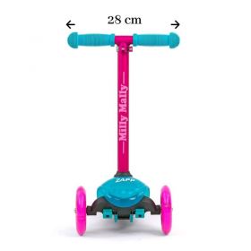 Dětská koloběžka Milly Mally Scooter Zapp green
