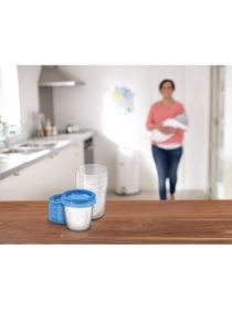 Sada Via pohárků s víčkem Avent 180 ml - 5 ks