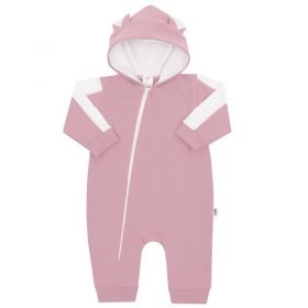 Kojenecký teplákový overal New Baby The Best růžový | 92 (18-24m)